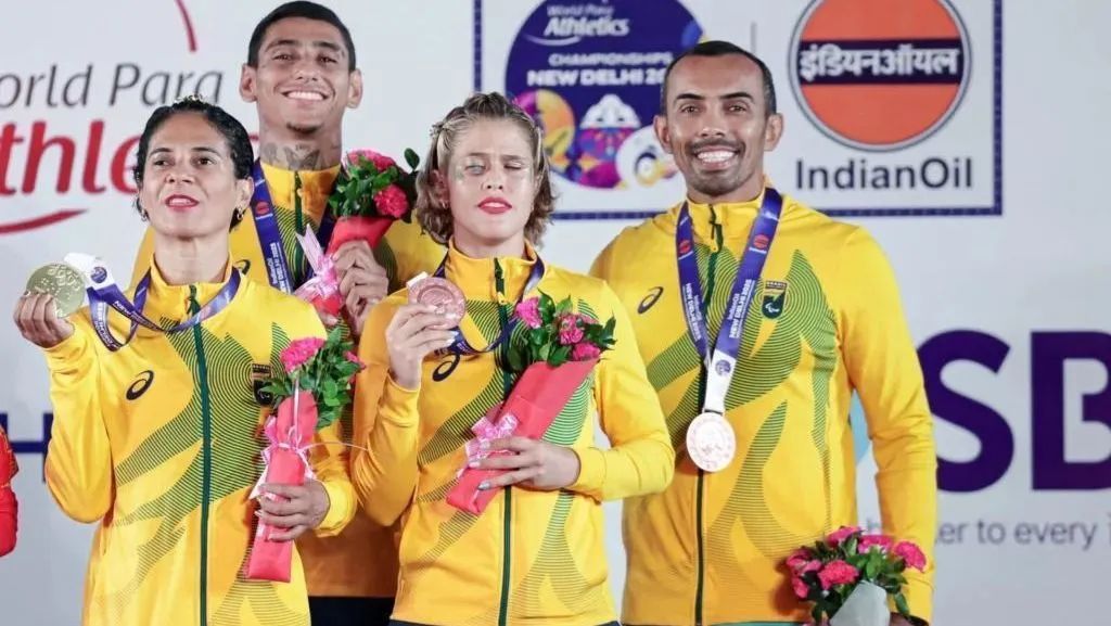Brasil fecha mundial de atletismo paraolímpico no topo do quadro de medalhas.
