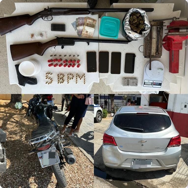 Policiais militares do 5º BPM desarticulam quadrilha, desmancham laboratório de entorpecentes em Petrolina.