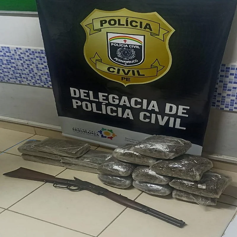 Polícia Civil desmantela laboratório de drogas e prende um homem em Cabrobó (PE)