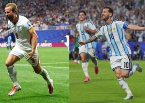 Inglaterra e Argentina decidem última vaga na final da copa; veja horário