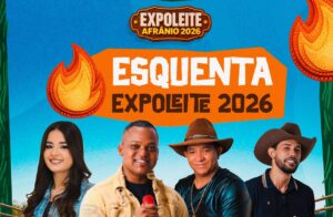 Expoleite 2026 já está acontecendo e terá esquenta com shows nesta quinta