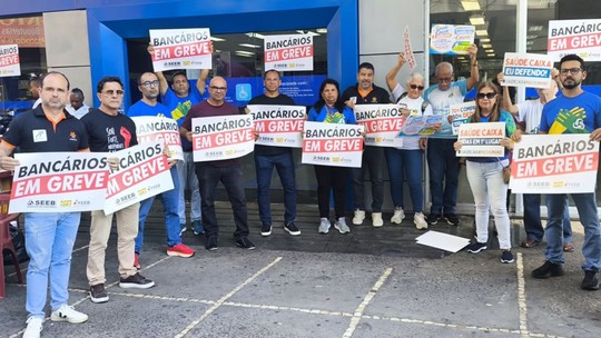 Funcionários da Caixa rejeitam proposta e greve continua