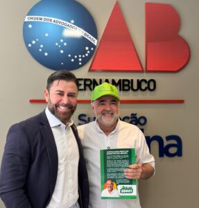 Justiça mais perto do Sertão: Dr. Julio entrega à OAB compromisso por Câmara Regional do TJPE e novas varas em Petrolina