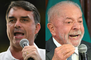 Datafolha: Flávio Bolsonaro e Lula aparecem empatados com 50% dos votos válidos